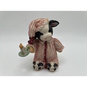 1994 Enesco‎ - Mary's Moo Moos - "Once Upon A Midnight Steer"  Figurine